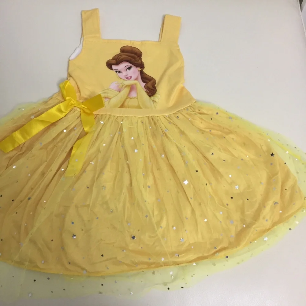 Belle princess cute sparkly dress - Picture 3 of 8